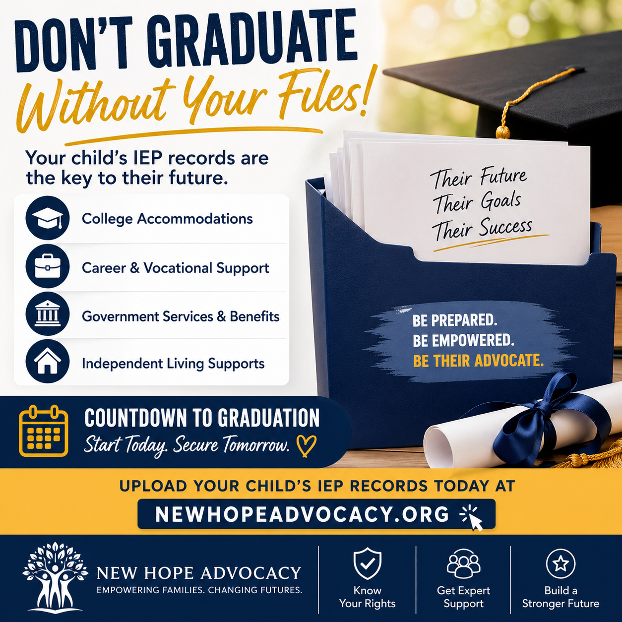 Don’t Graduate Without Your Files! A Must-Read for Parents of Students with IEPs & 504s